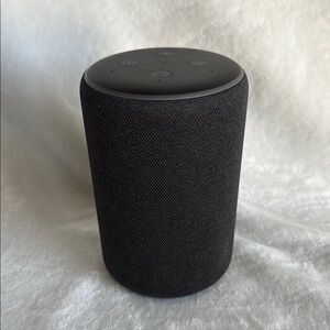 Amazon Echo Smart Speaker with Voice Control - Dark Grey